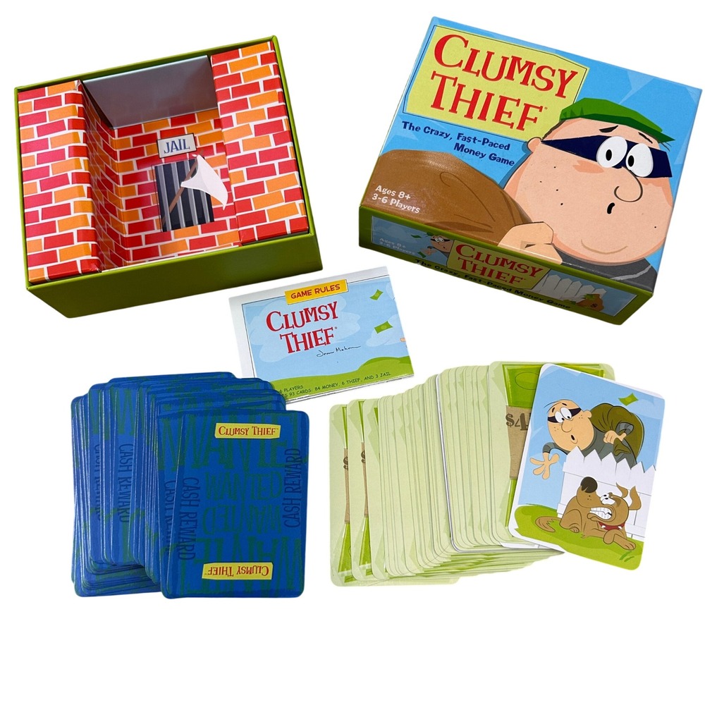 Melon Rind Clumsy Thief The Crazy Fast-Paced Money Card Game Ages 8+ 3-6 Players - Picture 3 of 3